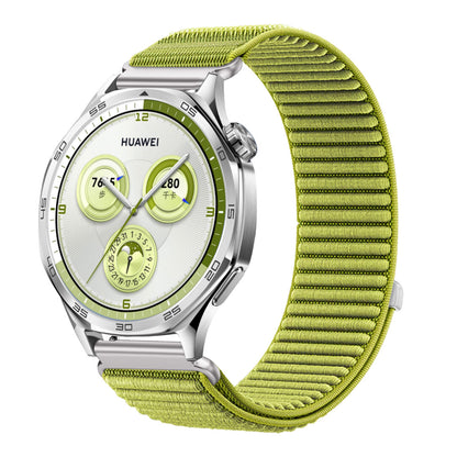 Compatible with Multiple Series Universal Watch Band Interface 18 20 22MM Wild Mountain Texture Woven Watch Band · Wild Green Self-measurement Interface 18MM